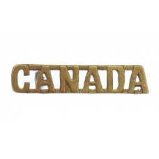 Canadian (CANADA) Shoulder Title