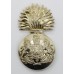 Royal Scots Fusiliers Anodised (Staybrite) Cap Badge - Queen's Crown