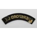 Herefordshire Light Infantry (HEREFORD L.I.) Cloth Shoulder Title