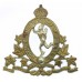 Royal Canadian Corps of Signals Cap Badge - King's Crown