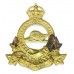 Royal Canadian Army Pay Corps (R.C.A.P.C.) Cap Badge - King's Crown