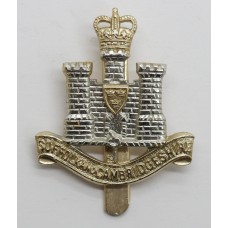 Suffolk & Cambridgeshire Regiment Anodised (Staybrite) Cap Ba