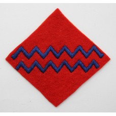 1st Canadian Corps R.C.A. Cloth Formation Sign
