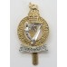 Queen's Royal Irish Hussars Anodised (Staybrite) Cap Badge - Queen's Crown