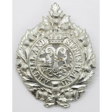 Argyll & Sutherland Highlanders Anodised (Staybrite) Cap Badge