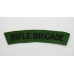 Rifle Brigade (RIFLE BRIGADE) Cloth Shoulder Title