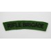 Rifle Brigade (RIFLE BRIGADE) Cloth Shoulder Title