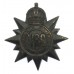 Canadian Victoria Rifles of Canada Cap Badge - King's Crown