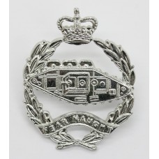 Royal Tank Regiment Anodised (Staybrite) Cap Badge