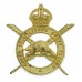 Canadian Corps of Military Staff Clerks Cap Badge - King's Crown