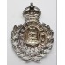 Guernsey Police Wreath Helmet Plate - King's Crown 