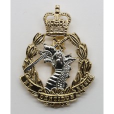 Royal Army Dental Corps (R.A.D.C.) Anodised (Staybrite) Cap Badge