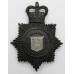 Southampton Police Night Helmet Plate - Queens Crown