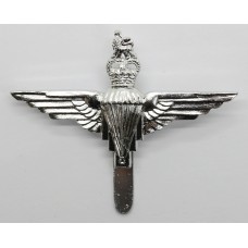 Parachute Regiment Anodised (Staybrite) Cap Badge - Queen's Crown