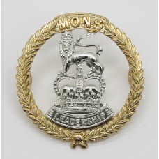 Mons Officer Cadet School Anodised (Staybrite) Cap Badge