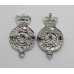 Pair of Lancashire Constabulary Collar Badges - Queens Crown