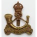 King's African Rifles (Depot) Cap Badge - King's Crown