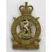 Kent & County of London Yeomanry (Sharpshooters) Bi-metal Cap Badge - Queen's Crown