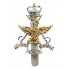 Mobile Defence Corps Anodised (Staybrite) Cap Badge