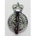 Lancashire Constabulary Enamelled Cap Badge - Queens Crown