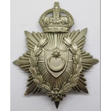 Portsmouth City Police Helmet Plate - King's Crown