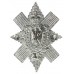 Black Watch (Royal Highlanders) Anodised (Staybrite) Cap Badge - Queen's Crown