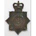 Southampton Police Night Helmet Plate - Queen's Crown