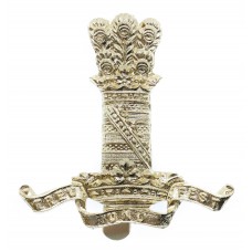 11th Hussars Anodised (Staybrite) Cap Badge