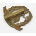 Norfolk Regiment WWI All Brass Economy Cap Badge