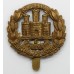 Northamptonshire Regiment WWI All Brass Economy Cap Badge