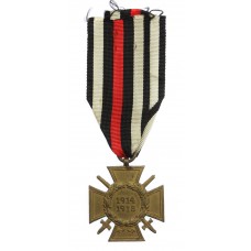 German WW1 Honour Cross 1914-1918 with Swords