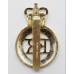 City of London Police Anodised (Staybrite) Cap Badge - Queen's Crown