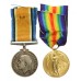 WW1 British War & Victory Medal Pair - Gnr. J. Graham, Royal Artillery