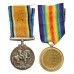 WW1 British War & Victory Medal Pair - Gnr. J. Graham, Royal Artillery