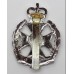 Leeds Rifles Anodised (Staybrite) Cap Badge - Queen's Crown
