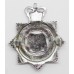 Durham Constabulary Senior Offier's Enamelled Cap Badge - Queen's Crown