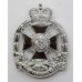 7th Battalion P.W.O. West Yorkshire Regiment (Leeds Rifles) Anodised (Staybrite) Cap Badge - With Tank