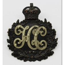 Hampshire Constabulary Small Wreath Cap Badge - King's Crown