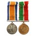 WW1 Mercantile Marine Medal Pair - 2nd Mate Hartley Henry Smith