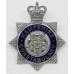Hampshire Constabulary Senior Officer's Enamelled Cap Badge - Queen's Crown