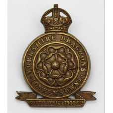 Queen's Own Yorkshire (Yeomanry) Dragoons Cap Badge