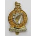 Queen's Royal Irish Hussars Bi-Metal Cap Badge - Queen's Crown