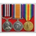 WW1 Military Medal, British War & Victory Medal Group of Three - Pte. A.G. Hunter, 18th Bn. Machine Gun Corps - Wounded