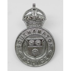 Southampton Police Cap Badge - King's Crown 