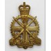 Army Apprentices School Cap Badge - Queen's Crown