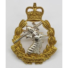 Royal Army Dental Corps (R.A.D.C.) Officer's Dress Cap Badge - Qu