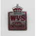 Women's Voluntary Service (W.V.S.) Civil Defence Lapel Badge