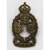 Royal Canadian Electrical & Mechanical Engineers (R.C.E.M.E.) Cap Badge - King's Crown