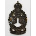 Royal Canadian Electrical & Mechanical Engineers (R.C.E.M.E.) Cap Badge - King's Crown