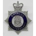 Gwynedd Constabulary Senior Officer's Enamelled Cap Badge - Queen's Crown